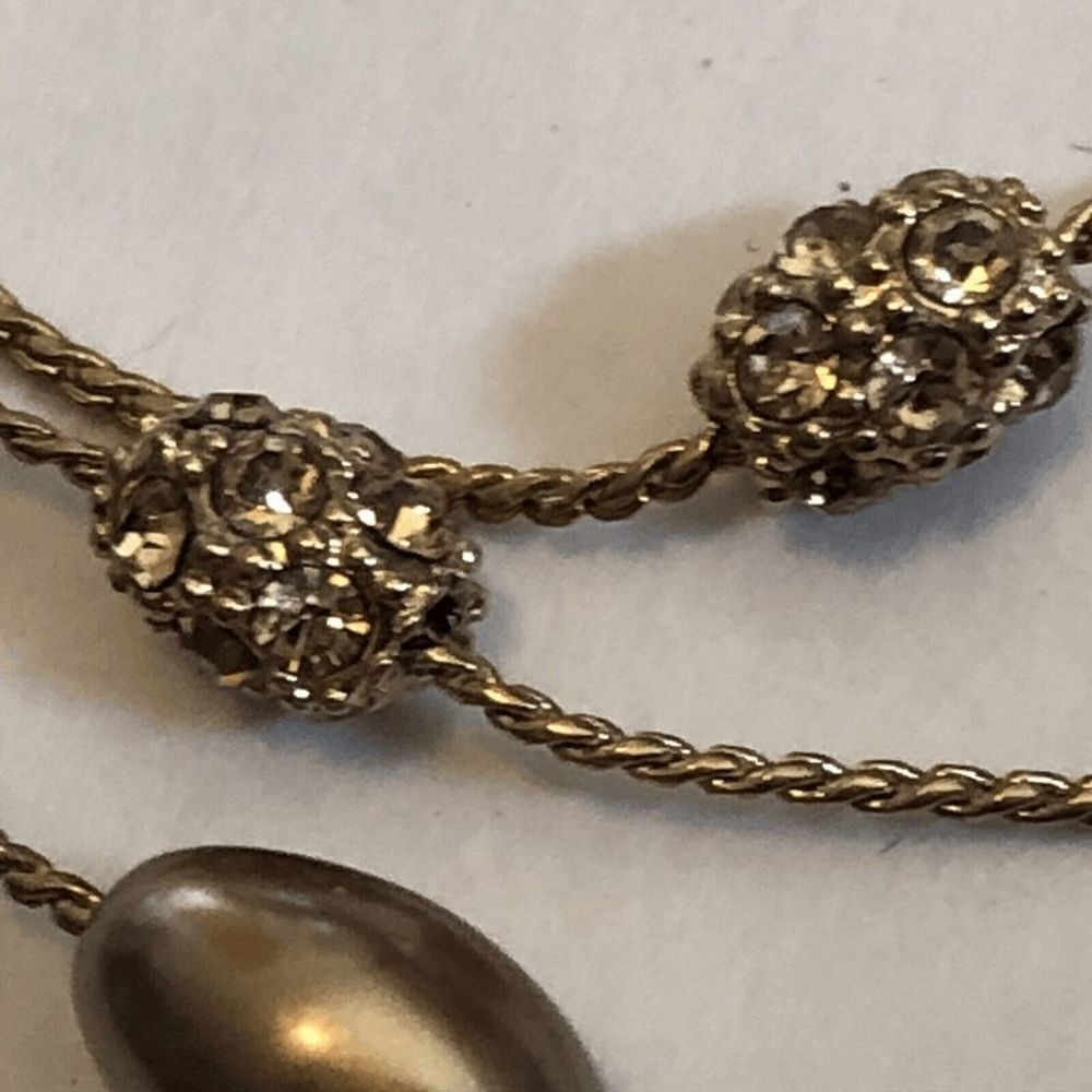 Monet 1990’s Gold Tone Multi-Strand 16-18” Necklace - Picture 8 of 8